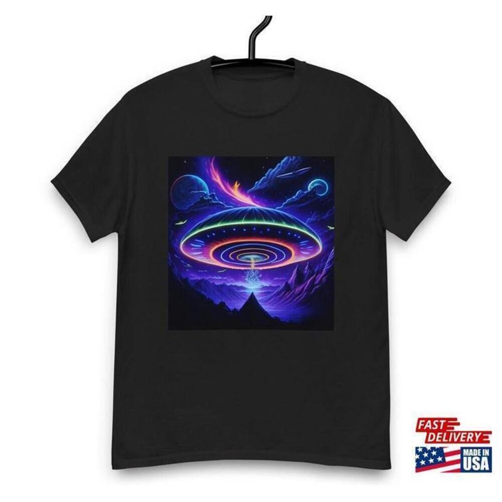 Ufo Desert X Files Alien Ai Art Unisex